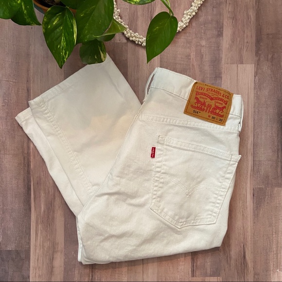 levis 514 white